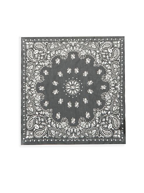 John Varvatos Star USA - Paisley Printed Bandana