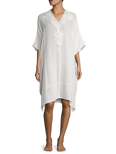 Natori - Manila Bay Embroidered Caftan