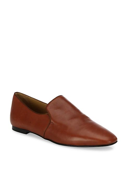 The Row - Alys Leather Loafers