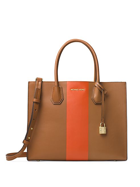 MICHAEL MICHAEL KORS - Mercer Large Convertible Leather Tote