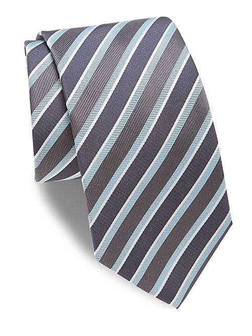 Eton - Mixed Striped Silk Tie