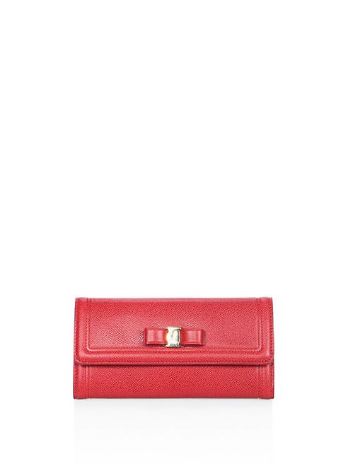 Salvatore Ferragamo - Vara Continental Leather Wallet