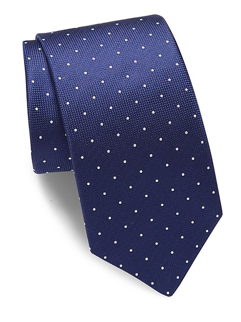 Eton - Micro Dot Silk Tie