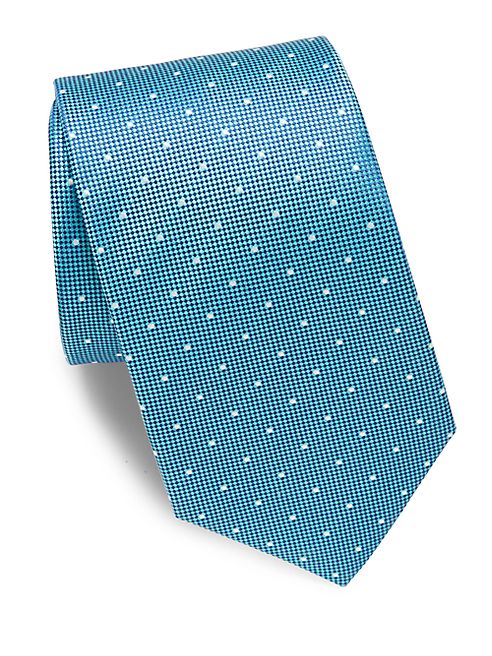 Eton - Dotted Silk Tie