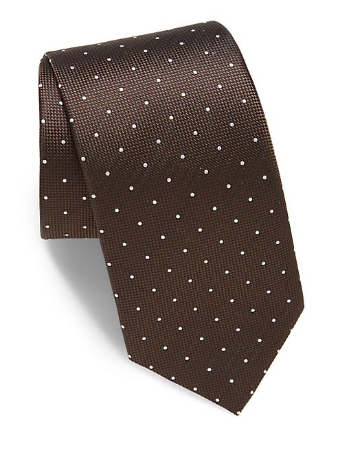 Eton - Dotted Silk Tie