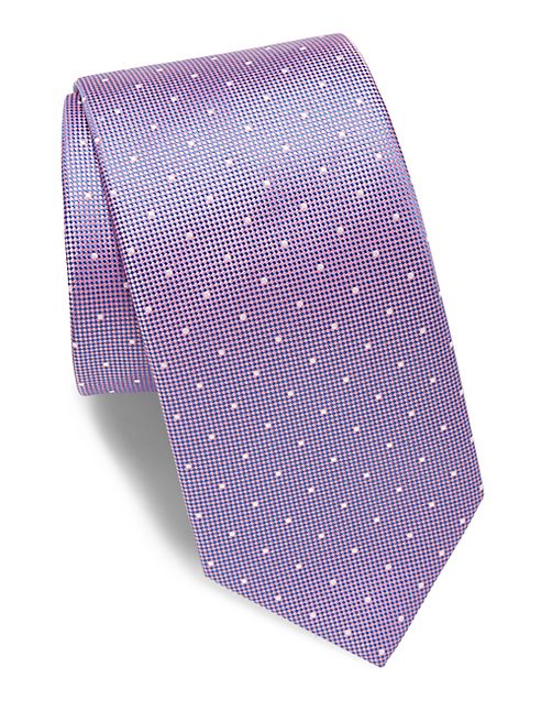 Eton - Dotted Silk Tie