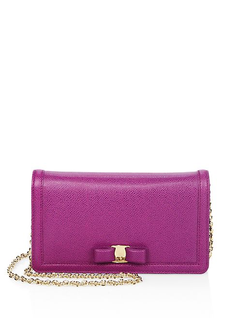 Salvatore Ferragamo - Vara Leather Crossbody Bag