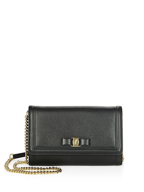 Salvatore Ferragamo - Miss Vara Leather Mini Bag