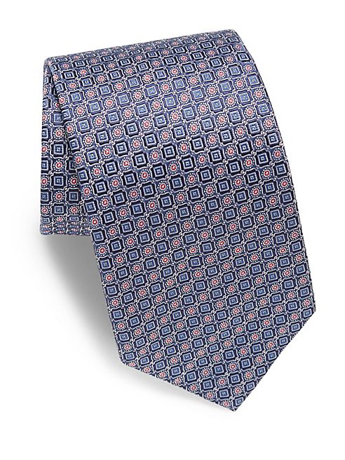 Eton - Medallion Silk Tie