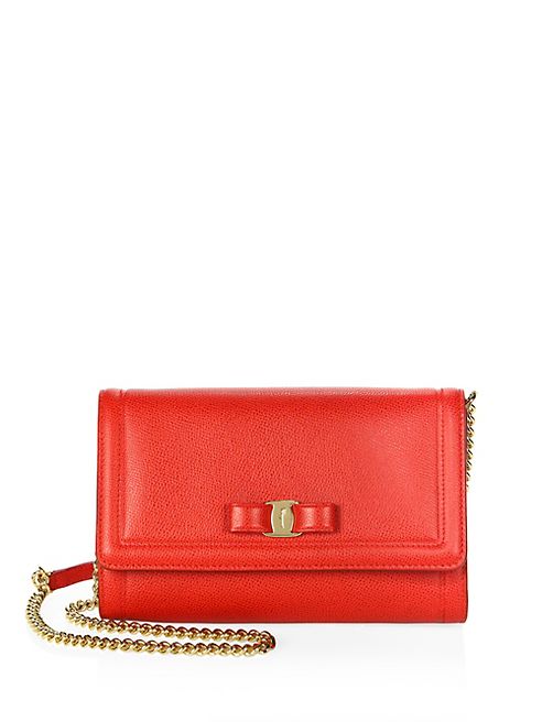 Salvatore Ferragamo - Miss Vara Leather Mini Bag