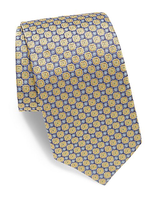 Eton - Medallion Silk Tie