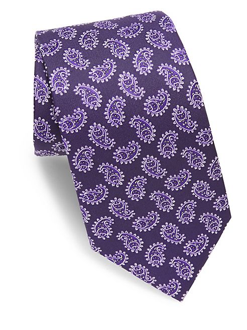 Eton - Paisley Silk Tie