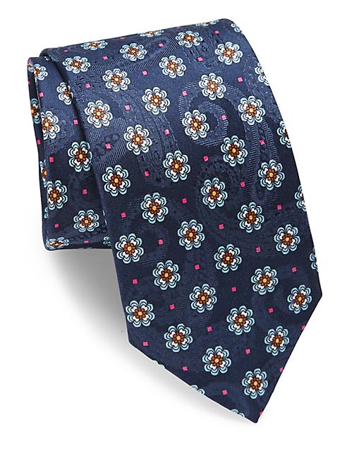 Eton - Paisley Silk Tie