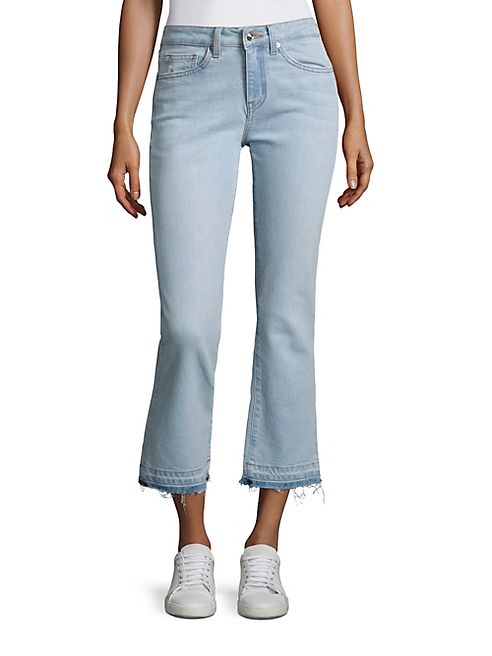 Derek Lam 10 Crosby - DEREK LAM 10 CROSBY DENIM Gia Cropped Flared Jeans