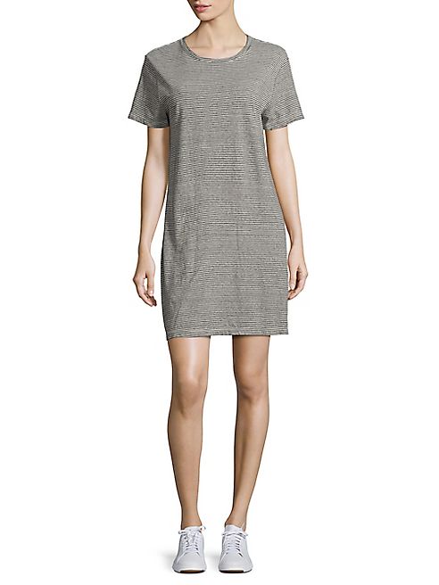 Current/Elliott - The Beatnik Striped T-Shirt Dress