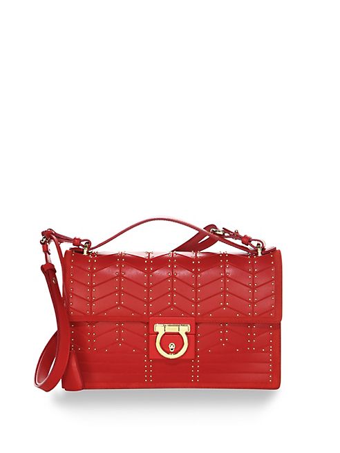 Salvatore Ferragamo - Marisol Chevron Shoulder Bag