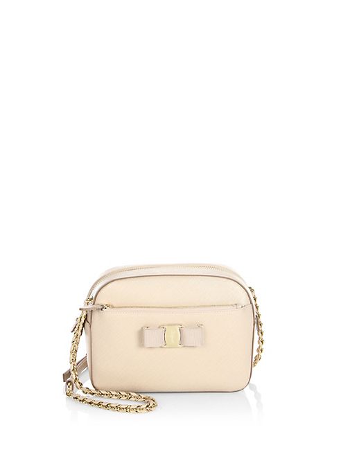 Salvatore Ferragamo - Vara Small Lydia Leather Crossbody Bag