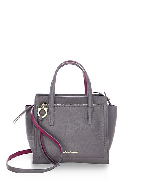 Salvatore Ferragamo - Small Amy Leather Crossbody Bag