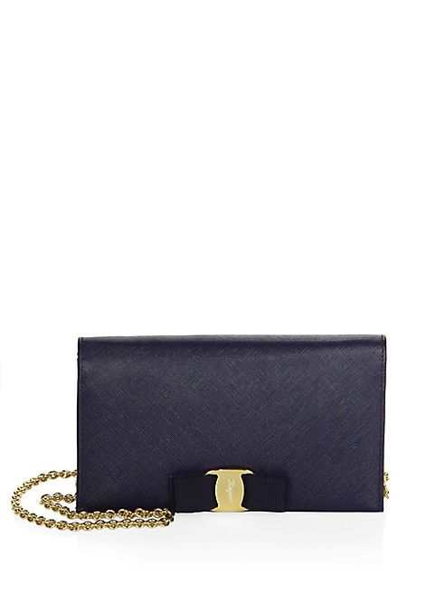 Salvatore Ferragamo - Vara Miss Bow Leather Wallet