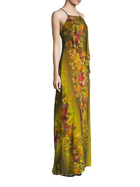 Fuzzi - Farfalla Floral Silk Blend Dress