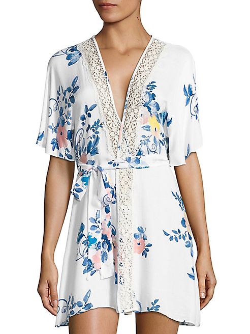 In Bloom - Relaxed Floral-Printed Wrap