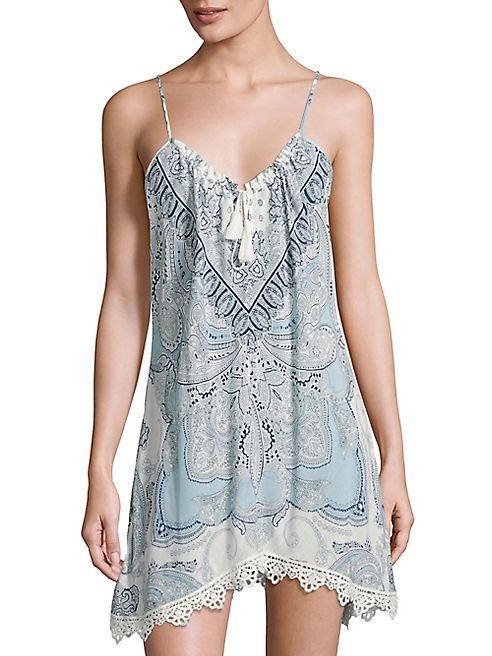 In Bloom - Ashbury Paisley Printed Chemise