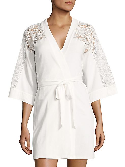 In Bloom - Lace Wrap Robe