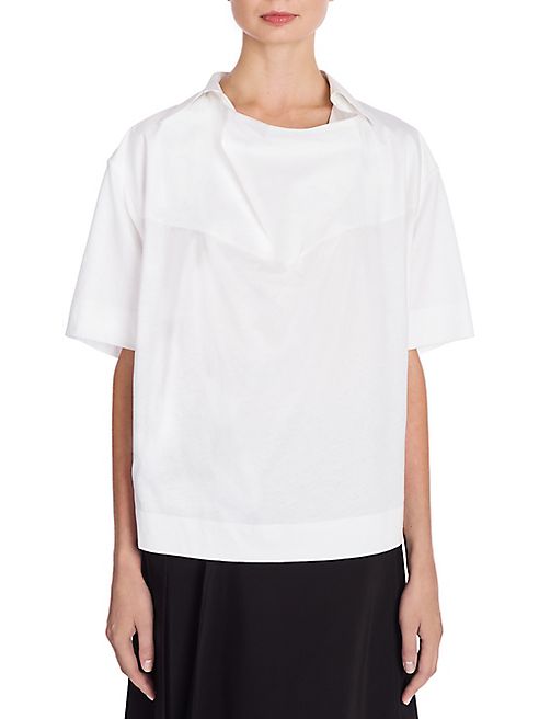 Marni - Collared Cotton Top