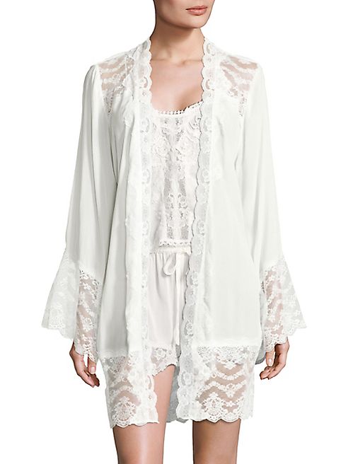 In Bloom - Kiss the Sky Lace Trim Wrap