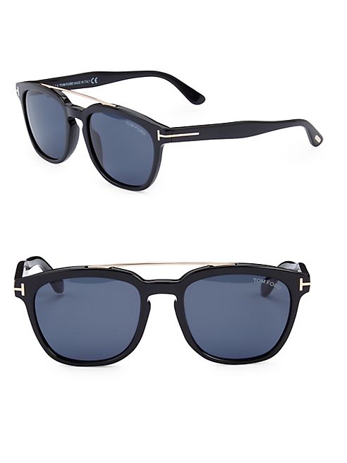 Tom Ford Eyewear - Holt 54MM Square Sunglasses