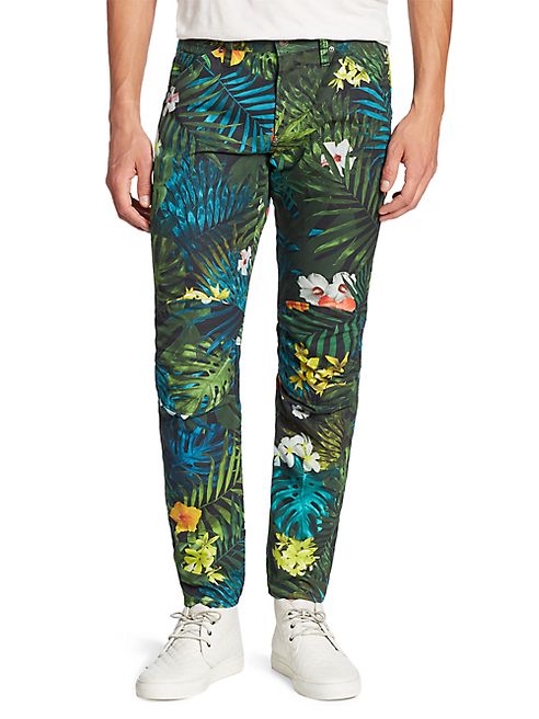 G-Star RAW - ELWOOD X PHARRELLAloha-Print Pants