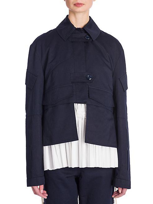 Marni - Long-Sleeve Cotton Jacket