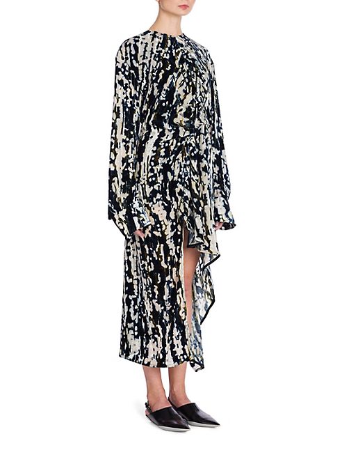 Marni - Printed Velvet Dress