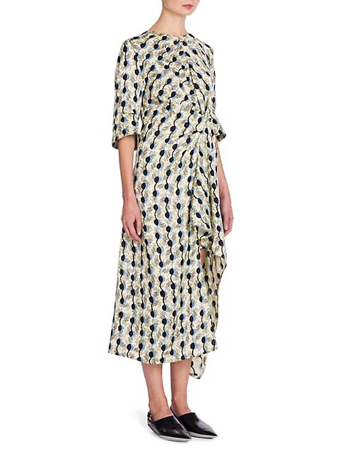 Marni - Silk Printed Dress