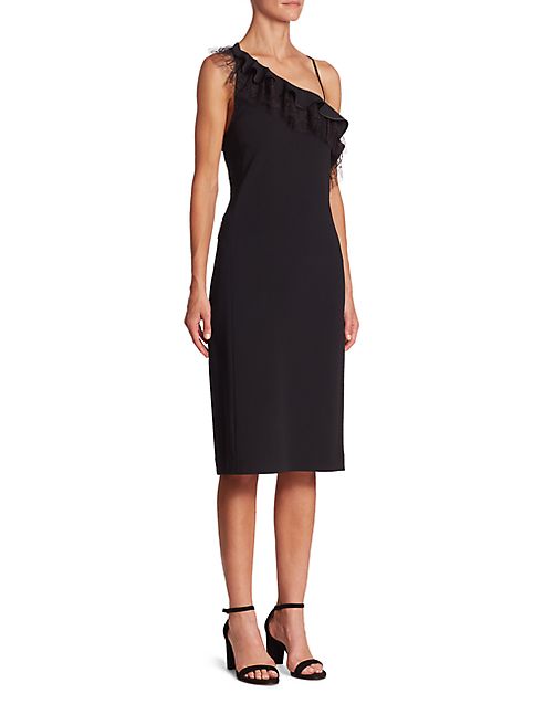 Adam Lippes - One-Shoulder Ruffle Dress