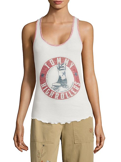 Tommy Hilfiger Collection - Rib-Knit Graphic Tank Top