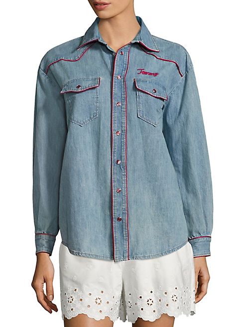 Tommy Hilfiger Collection - Patchwork Denim Shirt