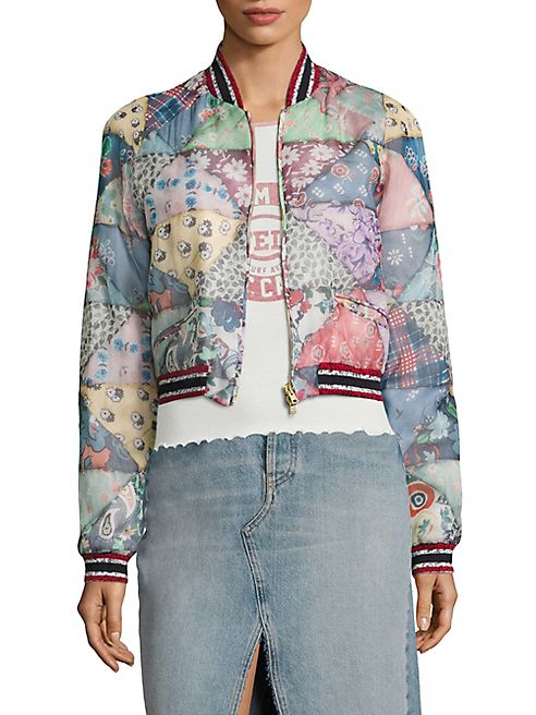 Tommy Hilfiger Collection - Patchwork Bomber Jacket