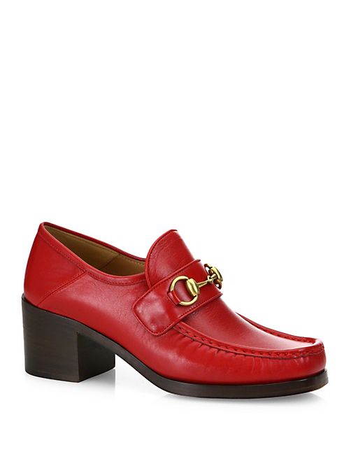 Gucci - Vegas Leather Loafers