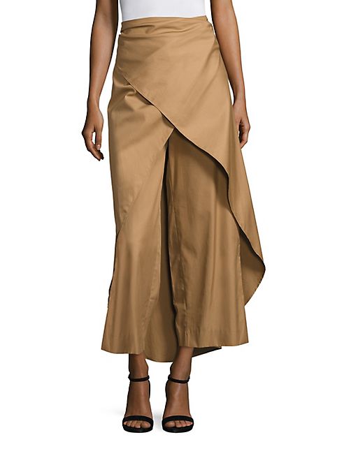 Johanna Ortiz - Amazonian Cropped Wrap Pants