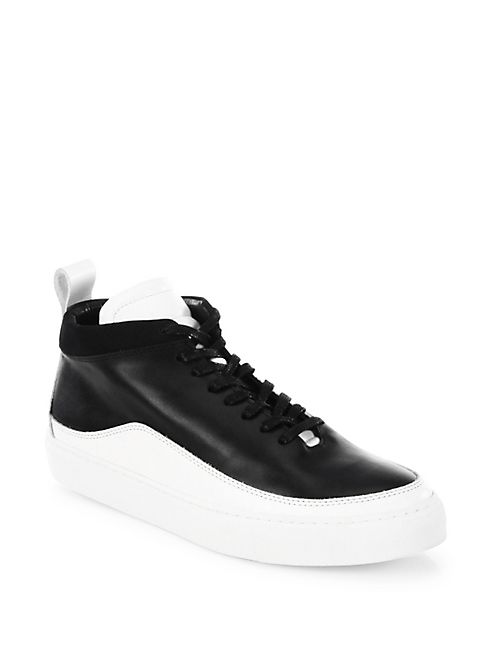 Public School - Braeburn Leather High-Top Sneakers