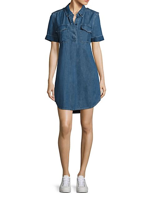 Equipment - Rory Denim Shirtdress