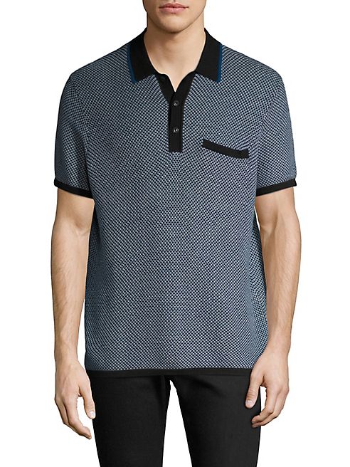 Rag & Bone - Patterned Pocket Polo