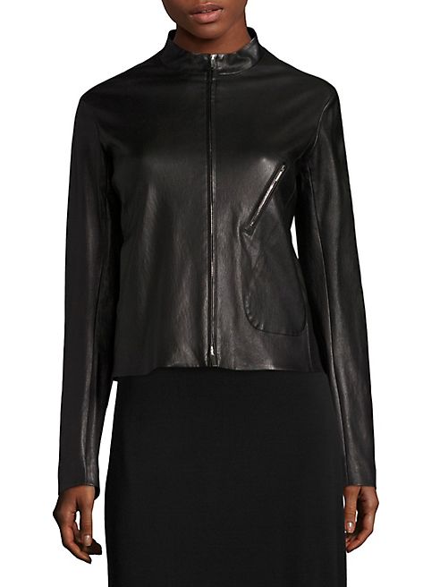 The Row - Tripton Leather Jacket