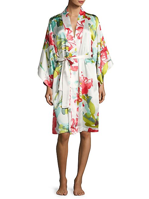 Josie Natori - Tropics Silk Robe