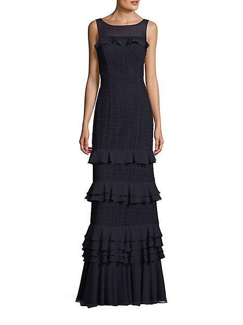 Kay Unger - Crochet Lace Gown