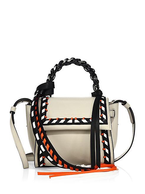 Elena Ghisellini - Angel Mini Leather Top Handle Bag