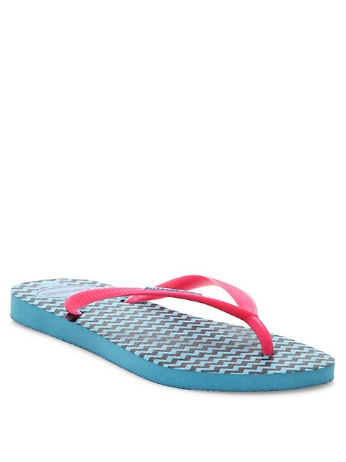 Havaianas - Slim Retro Rubber Thong Sandals