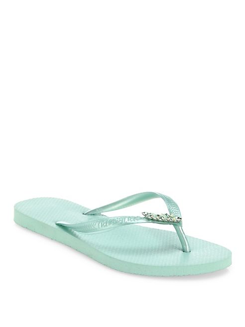 Havaianas - Slim Lux Swarovski Crystal Flip Flops