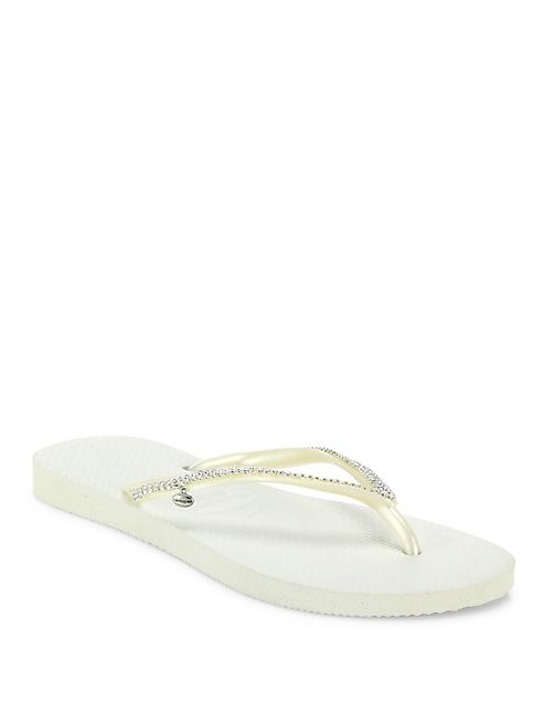 Havaianas - Slim Crystal Mesh Flip Flops